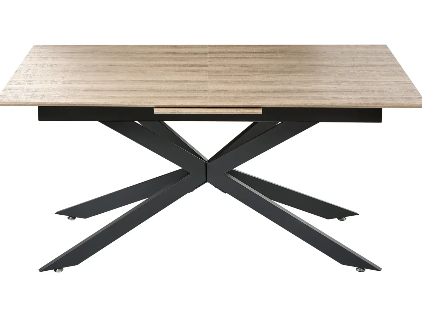Tavolo da pranzo FINLEY Marrone chiaro 160/200 cm 90 cm
