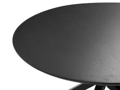 Tavolo da pranzo FITZROY Nero 120 cm 120 cm