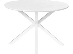 Tavolo da pranzo FITZROY Bianco 120 cm 120 cm