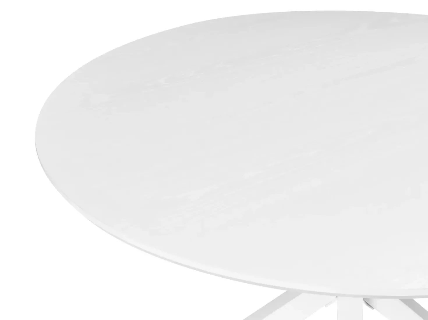 Tavolo da pranzo FITZROY Bianco 120 cm 120 cm