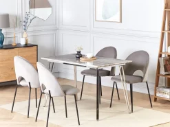 Tavolo da pranzo GREYTON Bianco 120 cm 70 cm