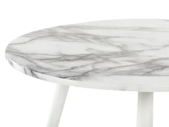 Tavolo da pranzo GUTIERE Marmo bianco 120 cm 70 cm