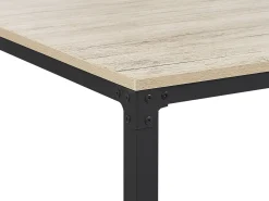 Tavolo da pranzo HOCKLEY Marrone chiaro 150 cm 90 cm