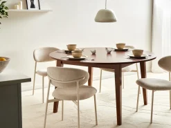 Tavolo da pranzo HUNTLEY Rovere scuro 140 cm 140 cm