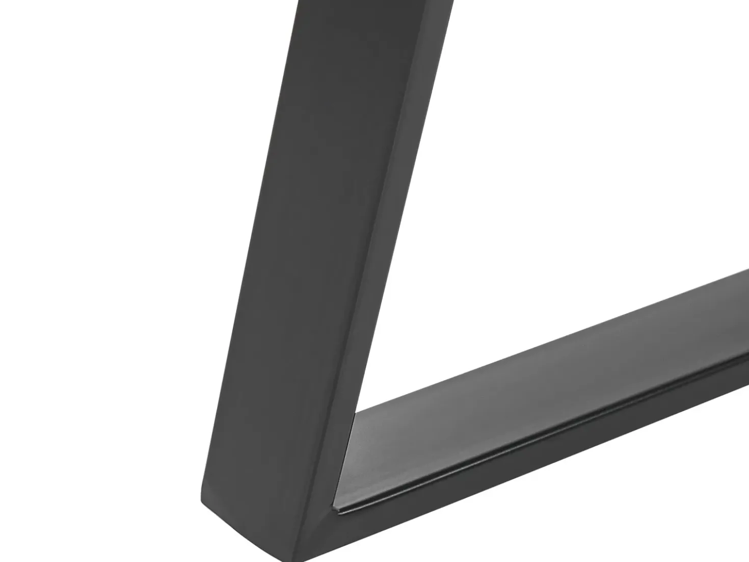 Tavolo da pranzo KEBRI Nero 100 cm 100 cm Vetro temperato