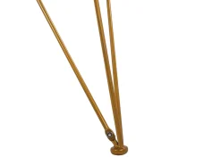 Tavolo da pranzo KENTON Marmo bianco 140 cm 80 cm Vetro temperato