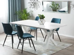 Tavolo da pranzo LISALA Bianco 180 cm 100 cm