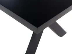 Tavolo da pranzo LISALA Nero 180 cm 100 cm