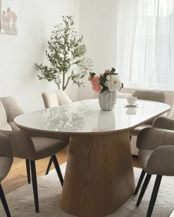 Tavolo da pranzo LOCKHART Frassino chiaro 180 cm 90 cm
