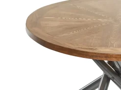 Tavolo da pranzo LORENZO Frassino marrone 120 cm 120 cm