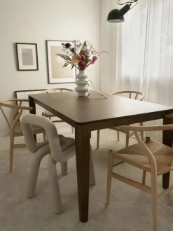 Tavolo da pranzo LOTTIE Noce scuro 160 cm 90 cm