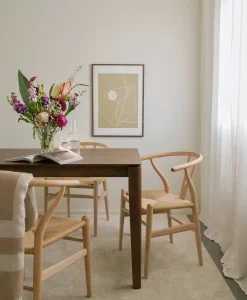 Tavolo da pranzo LOTTIE Noce scuro 160 cm 90 cm