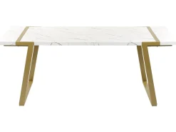 Tavolo da pranzo MARTYNIKA Marmo bianco 200 cm 90 cm