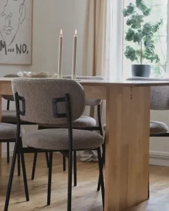 Tavolo da pranzo MOORA Frassino naturale 180 cm 90 cm
