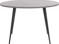Tavolo da pranzo ODEON Grigio effetto cemento 120 cm 120 cm