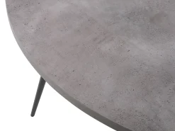 Tavolo da pranzo ODEON Grigio effetto cemento 120 cm 120 cm
