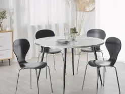 Tavolo da pranzo ODEON Marmo bianco 120 cm 120 cm