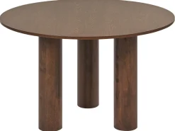 Tavolo da pranzo ORIN Frasino scuro 120 cm 120 cm