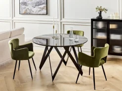 Tavolo da pranzo OXHILL Nero 120 cm 120 cm