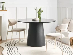 Tavolo da pranzo OYEN Nero 120 cm 120 cm
