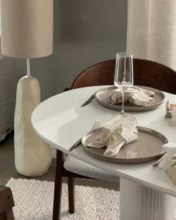 Tavolo da pranzo PEERY Bianco 198 cm 93 cm