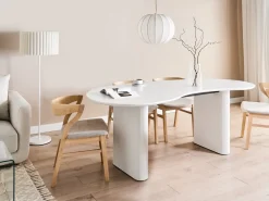 Tavolo da pranzo PEERY Bianco 198 cm 93 cm