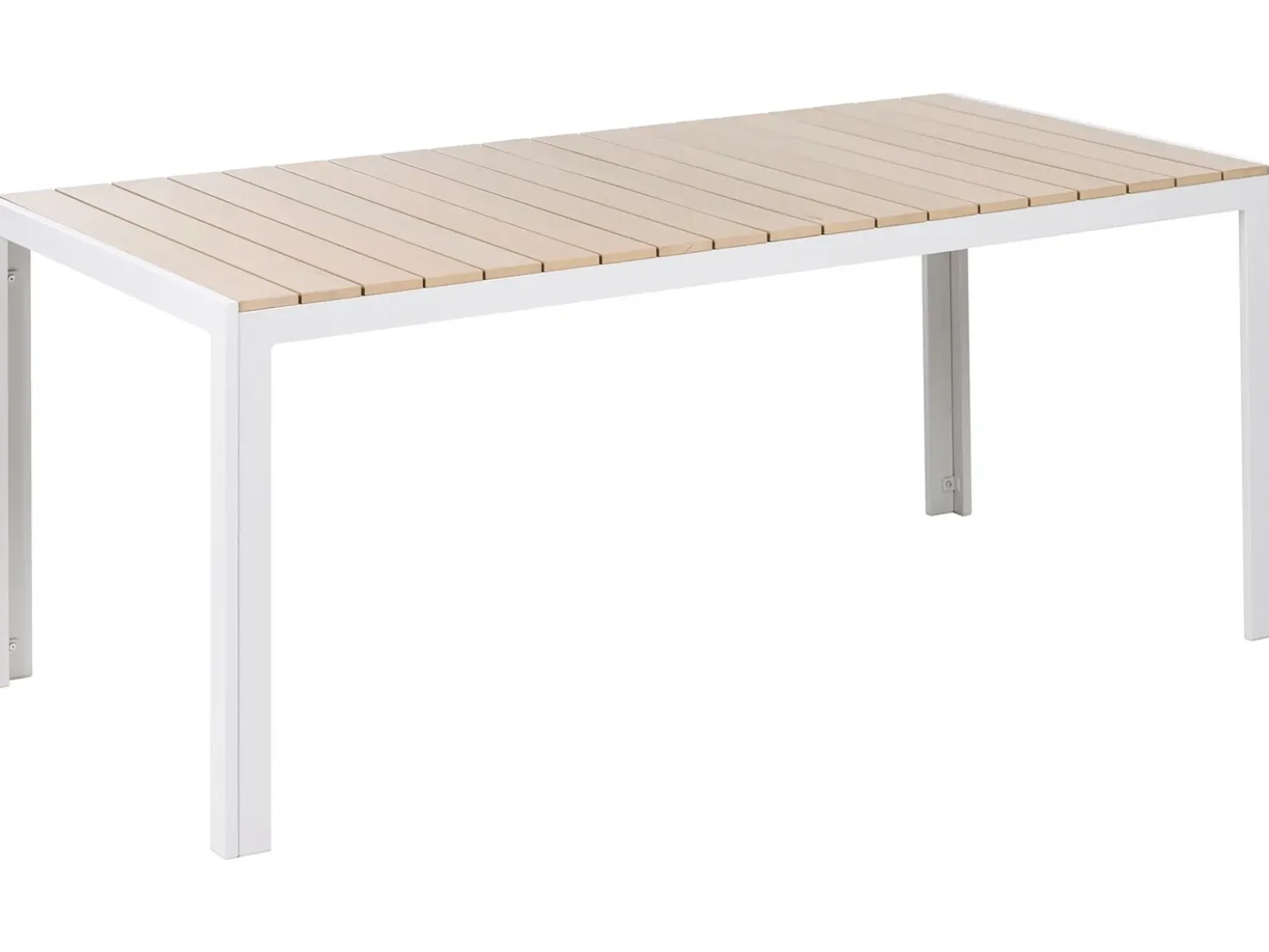 Tavolo da pranzo per 8 persone COMO 184 cm 90 cm Beige