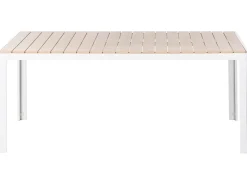 Tavolo da pranzo per 8 persone COMO 184 cm 90 cm Beige