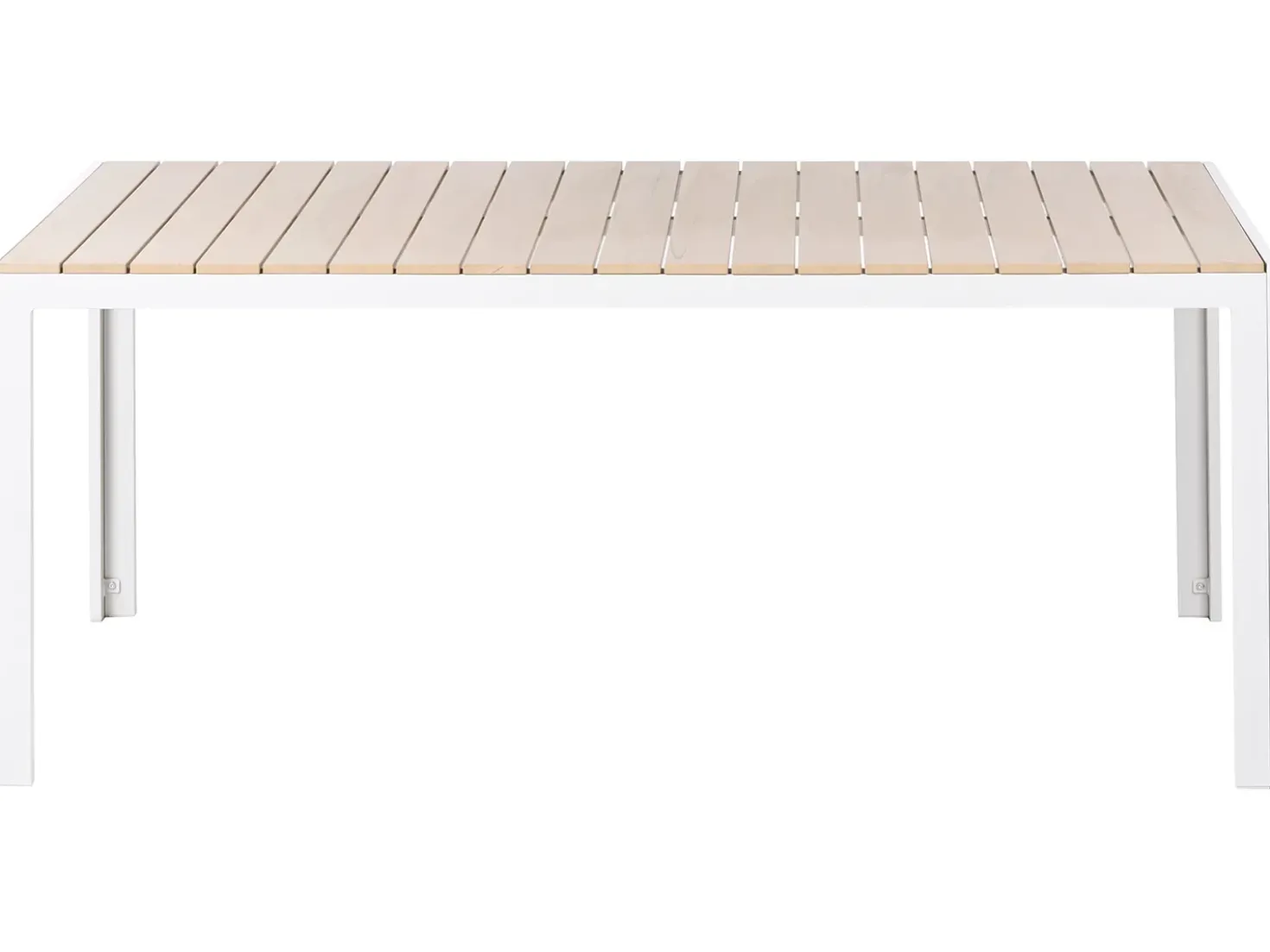 Tavolo da pranzo per 8 persone COMO 184 cm 90 cm Beige