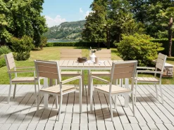 Tavolo da pranzo per 6 persone COMO 150 cm 90 cm Beige