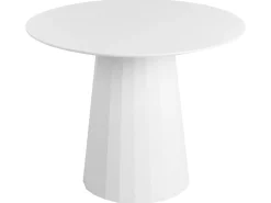 Tavolo da pranzo PLATO Bianco 100 cm 100 cm Metallo