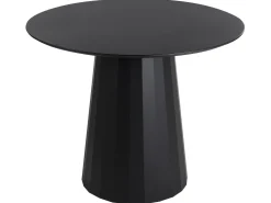 Tavolo da pranzo PLATO Nero 100 cm 100 cm Metallo