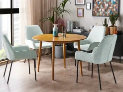 Tavolo da pranzo RADAN Marrone chiaro 110 cm 110 cm