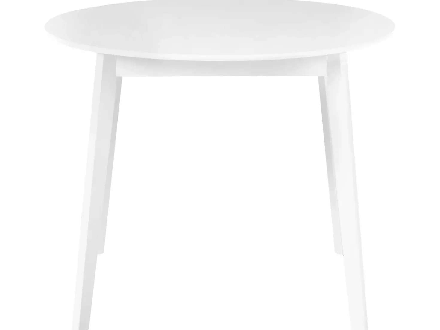 Tavolo da pranzo ROXBY Bianco 100 cm 100 cm Legno di pino