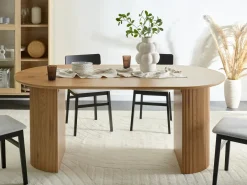Tavolo da pranzo SAVORY Marrone chiaro 180 cm 90 cm