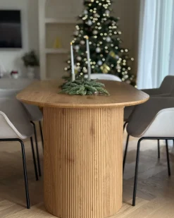 Tavolo da pranzo SAVORY Marrone chiaro 180 cm 90 cm