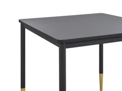 Tavolo da pranzo SHALFORD Nero 80 cm 80 cm