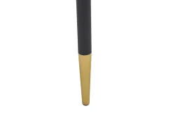 Tavolo da pranzo SHALFORD Nero 80 cm 80 cm