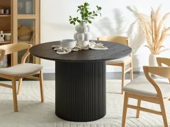 Tavolo da pranzo SHEHO Nero 120 cm 120 cm