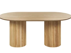 Tavolo da pranzo SHERIDAN Frassino naturale 180 cm 100 cm