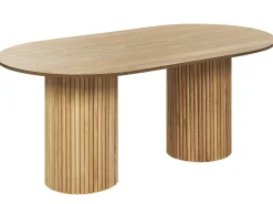 Tavolo da pranzo SHERIDAN Frassino naturale 180 cm 100 cm