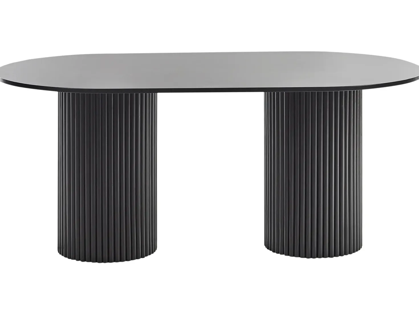Tavolo da pranzo SHERIDAN Nero 180 cm 100 cm