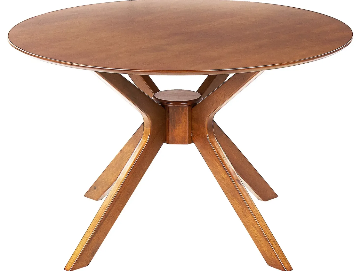 Tavolo da pranzo TYMIS Mogano scuro 120 cm 120 cm