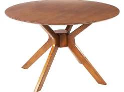 Tavolo da pranzo TYMIS Mogano scuro 120 cm 120 cm