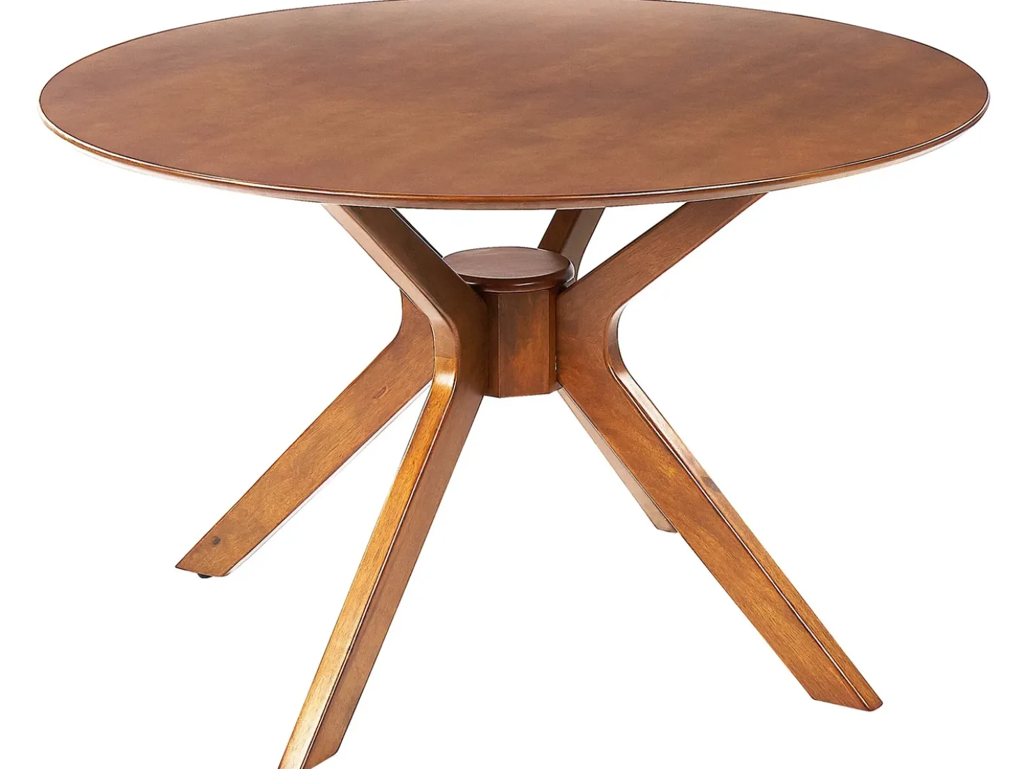 Tavolo da pranzo TYMIS Mogano scuro 120 cm 120 cm