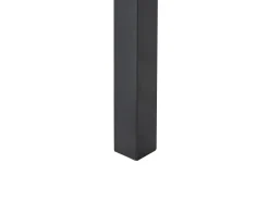 Tavolo da pranzo VERITAS Nero 75 cm 75 cm Legno di pino