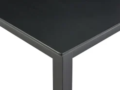 Tavolo da pranzo VERITAS Nero 75 cm 75 cm Legno di pino