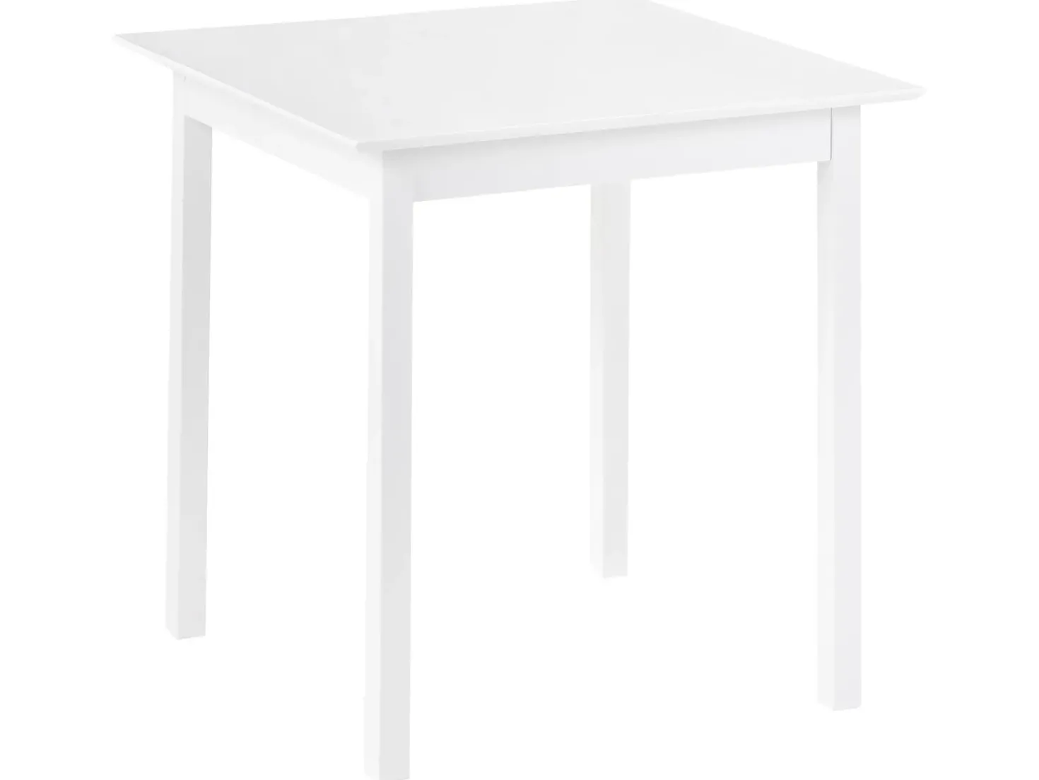 Tavolo da pranzo VERITAS Bianco 75 cm 75 cm Legno di pino