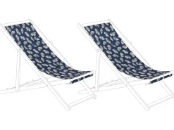 Teli da sdraio ANZIO/AVELLINO 113 x 44 cm Blu marino