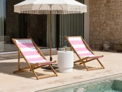 Teli da sdraio ANZIO/AVELLINO 113 x 44 cm Rosa